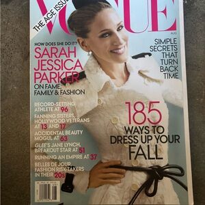 Vogue Magazine with Sarah Jessica Parker Cover